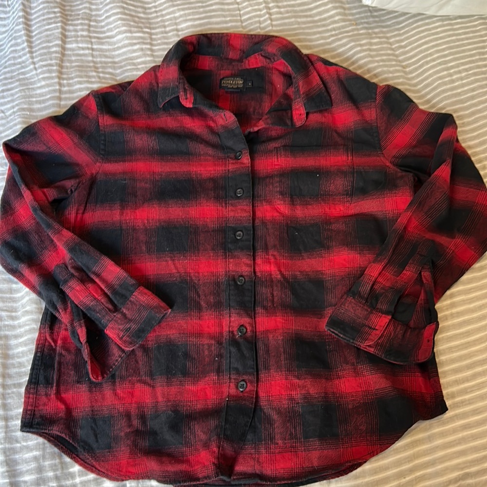 Pendleton Flannel Plaid Button Down
